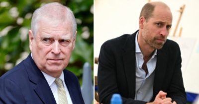 Andrew-Mountbatten Windsor e il principe William.