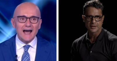Alfonso Signorini e Fabrizio Corona.