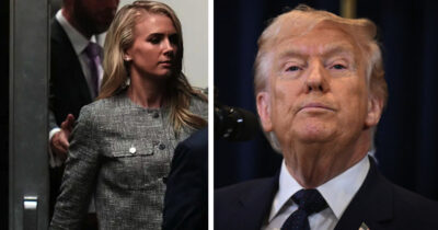 Natalie Harp e Trump.