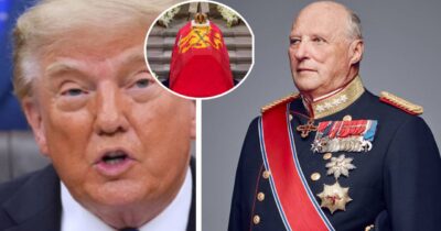 Trump e Re Harald.