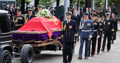 Funerali di Re Harald.