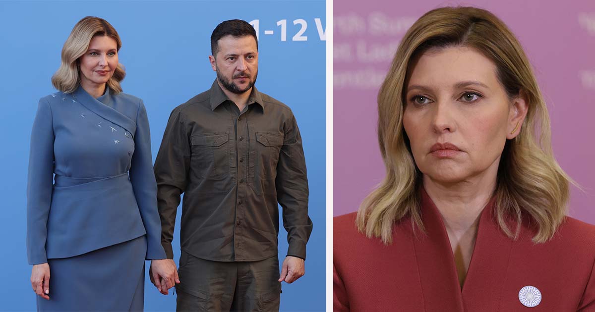 zelensky en vrouw