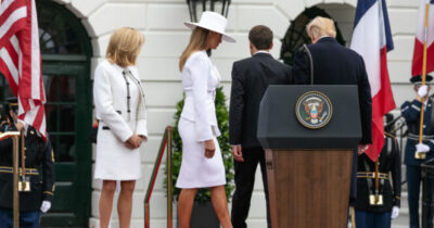 melania trump en brigitte macron
