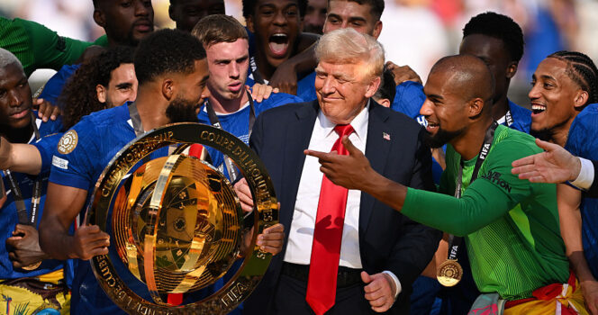 Trump voetbal