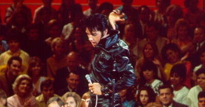 elvis leren pak