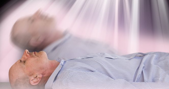 lichaam treedt naar buiten