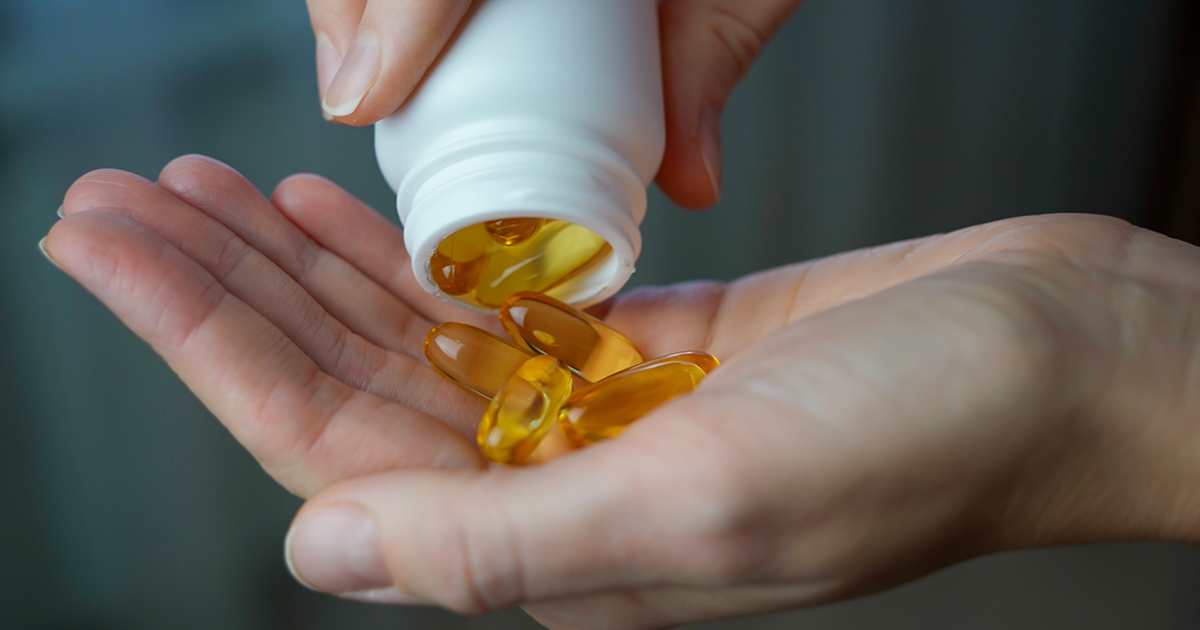vitaminepillen in potje