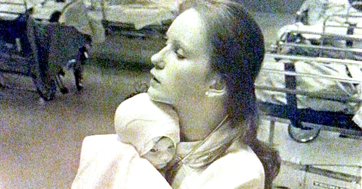 verpleegster baby