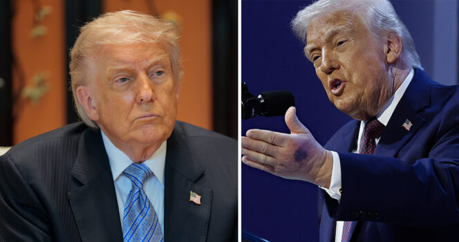 donald trump ziekenhuis