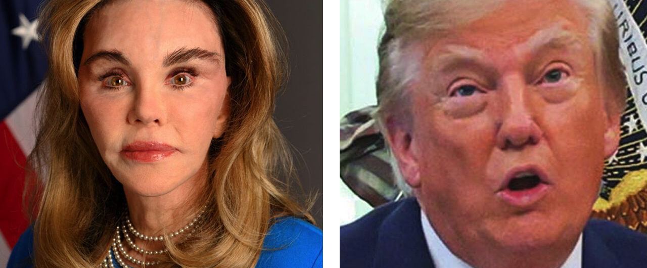 Barbera Thornhill en Donald Trump