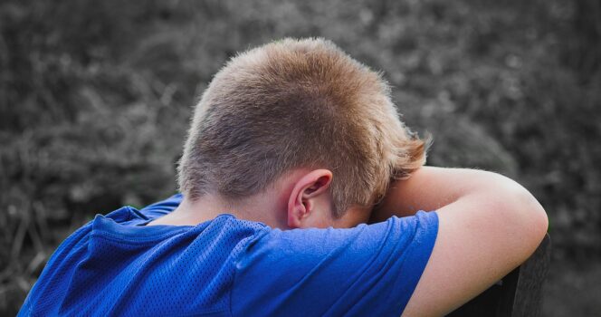 boy sad