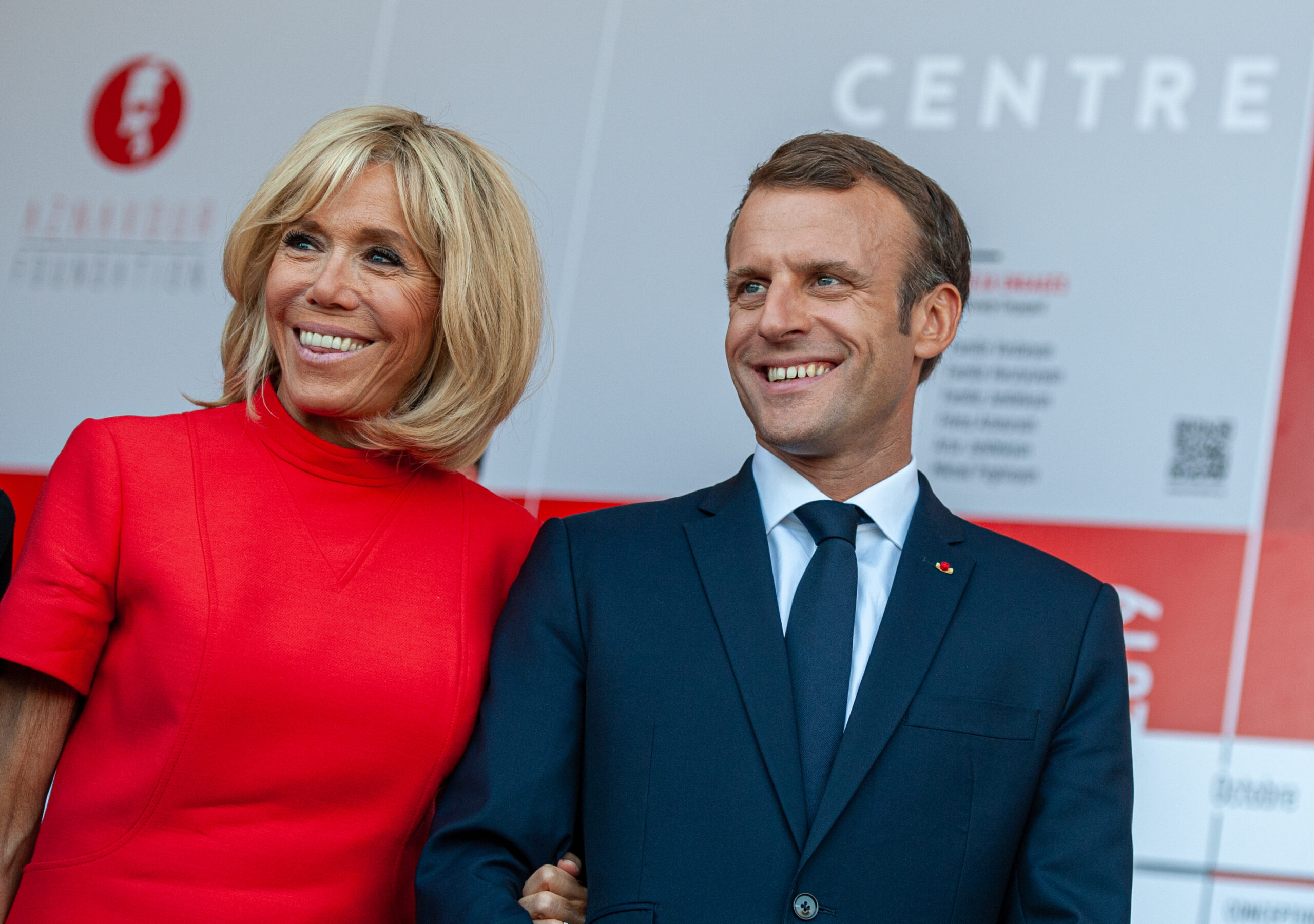 Emmanuel Macron et Brigitte Macron
