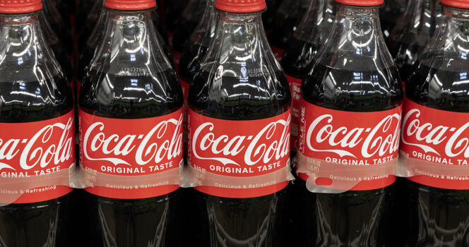 Bouteilles de Coca-Cola