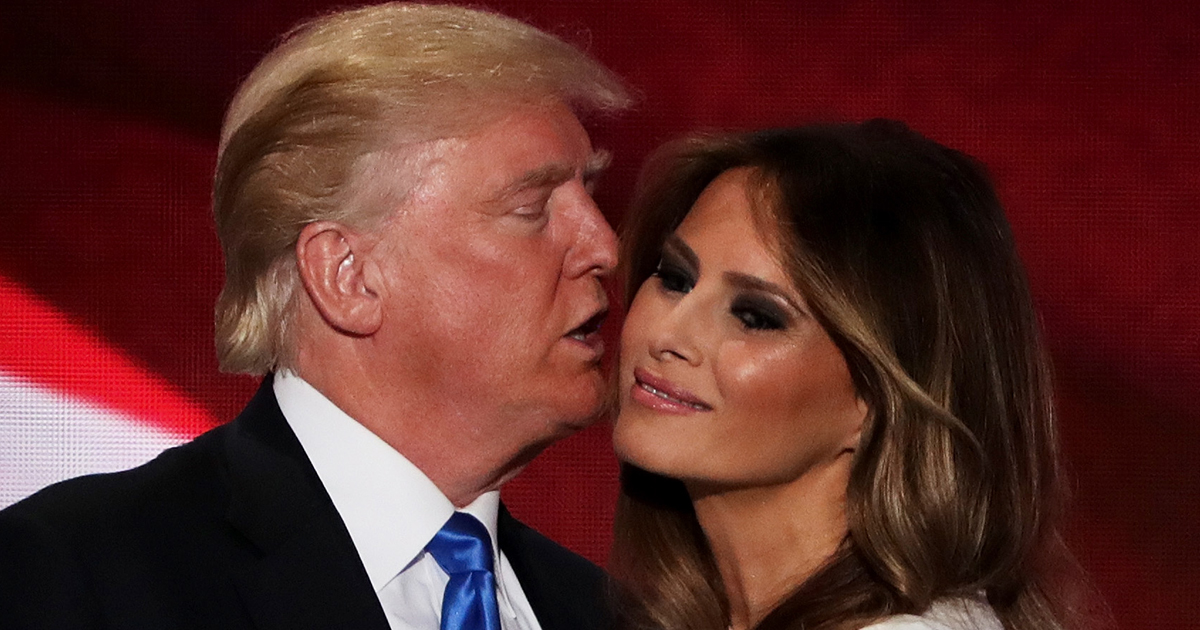 Melania et Donald Trump