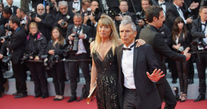 Nagui et Mélanie Page