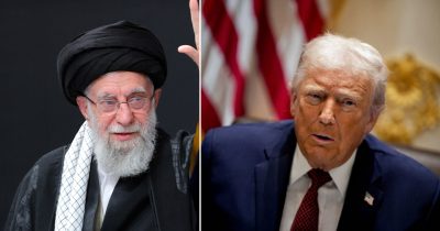 Ayatollah Ali Khamenei et Donald Trump