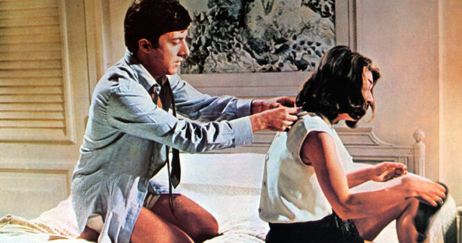 Anne Bancroft et Dustin Hoffman