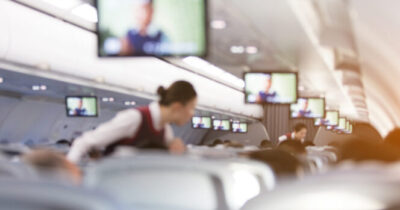 Passagers d'un avion