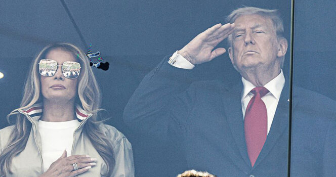 Melania et Donald Trump