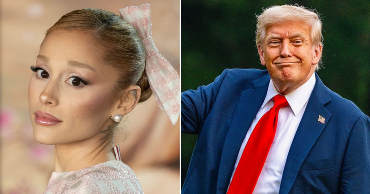 Ariana Grande et Donald Trump