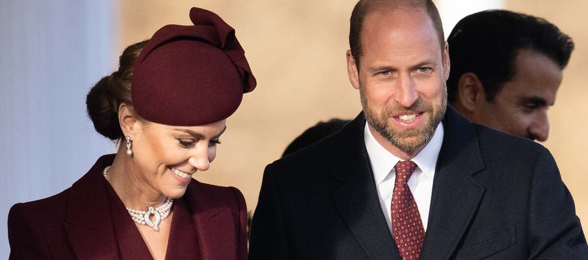 Kate Middleton (à gauche), le prince William (à droite). Crédit : Getty Images